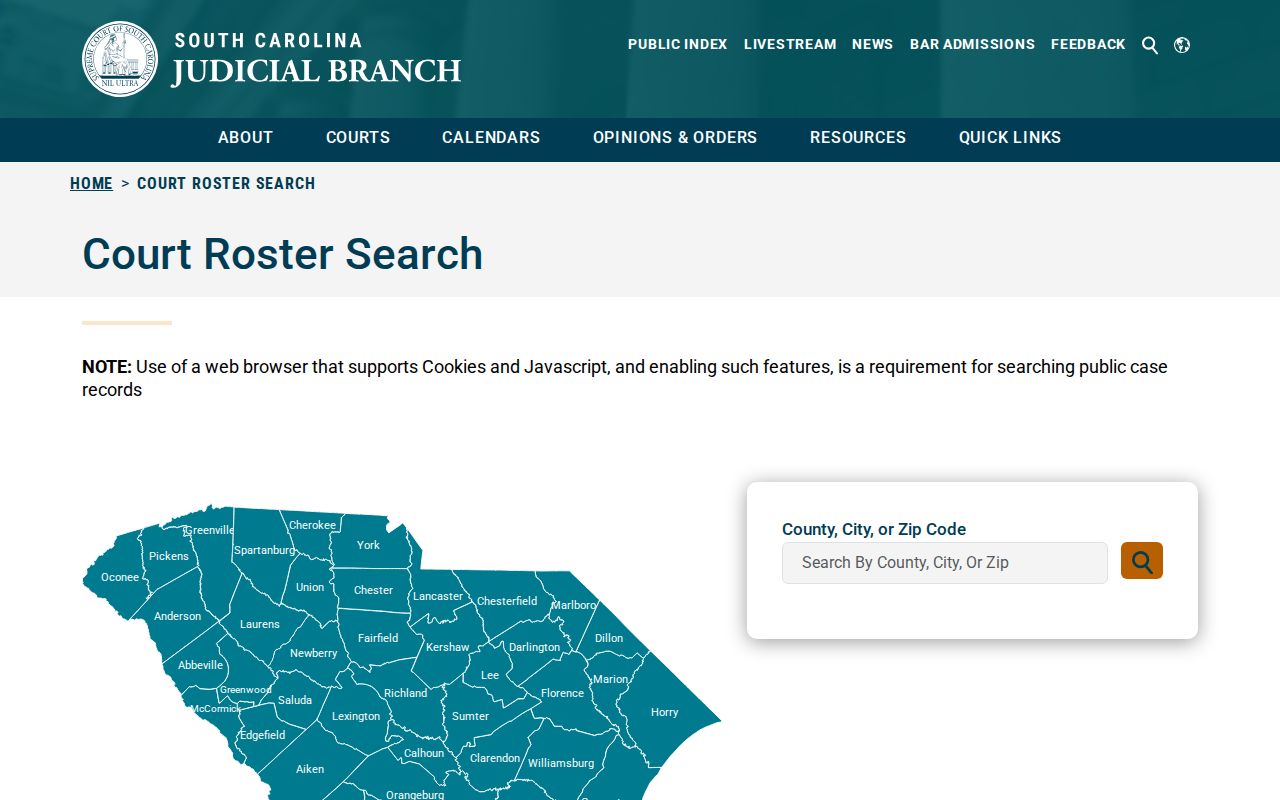 Cherokee County criminal court roster search
