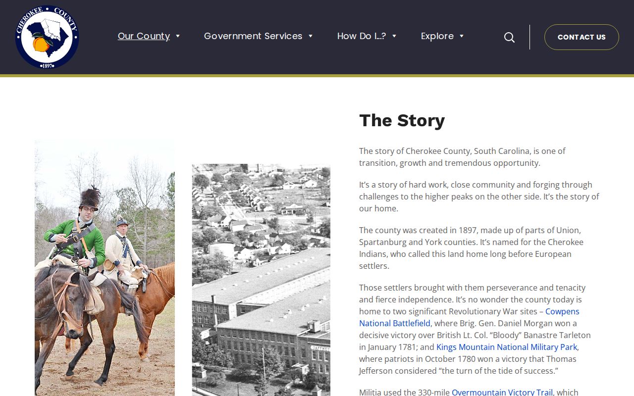 Gaffney criminal records context in Cherokee County history